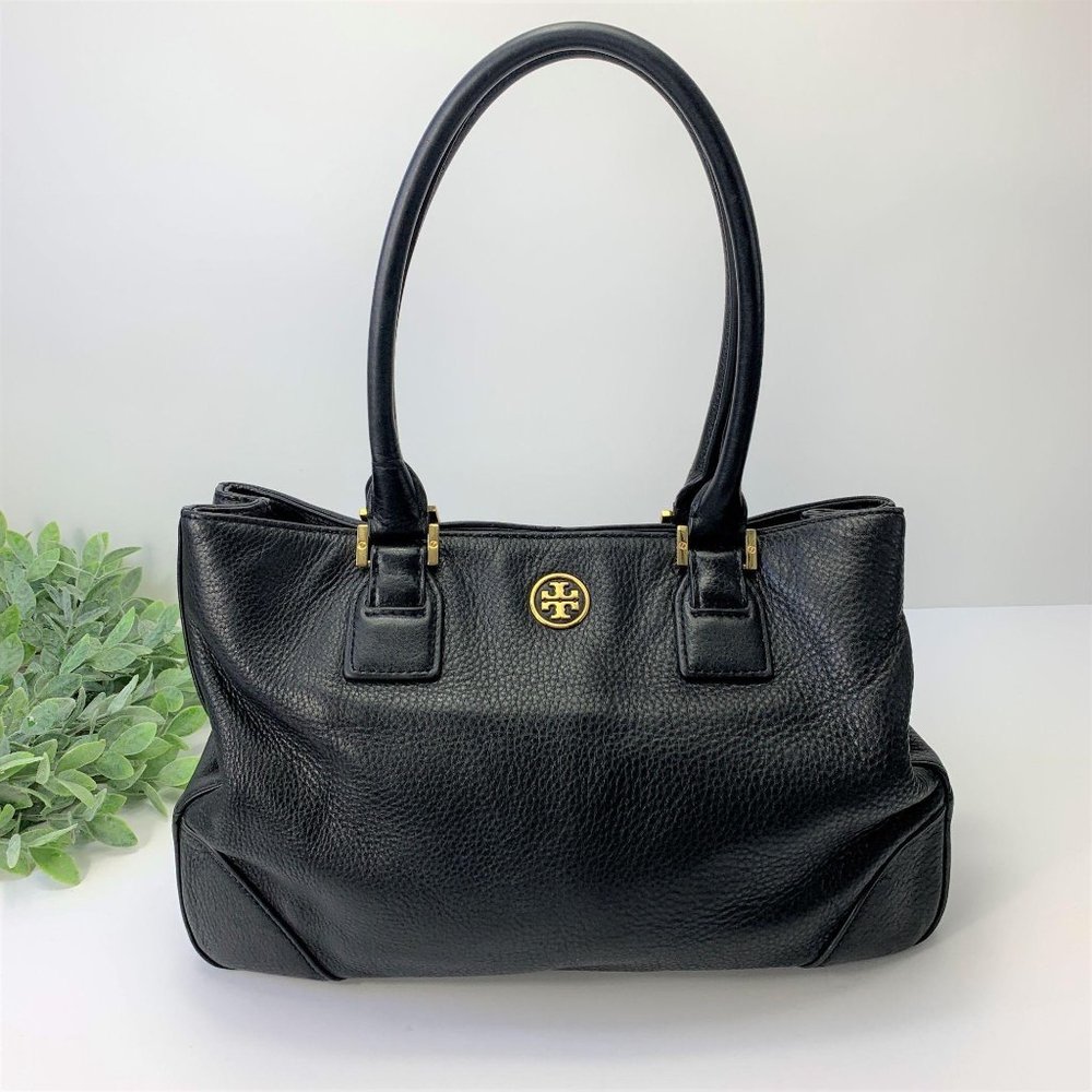 Tory Burch Robinson Small Tote Black